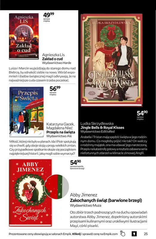 Empik - gazetka promocyjna Tom kultury: książki od środy 28.10 do środy 11.11 - strona 25