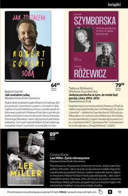 Empik - gazetka promocyjna Tom kultury: książki od środy 28.10 do środy 11.11 - strona 59