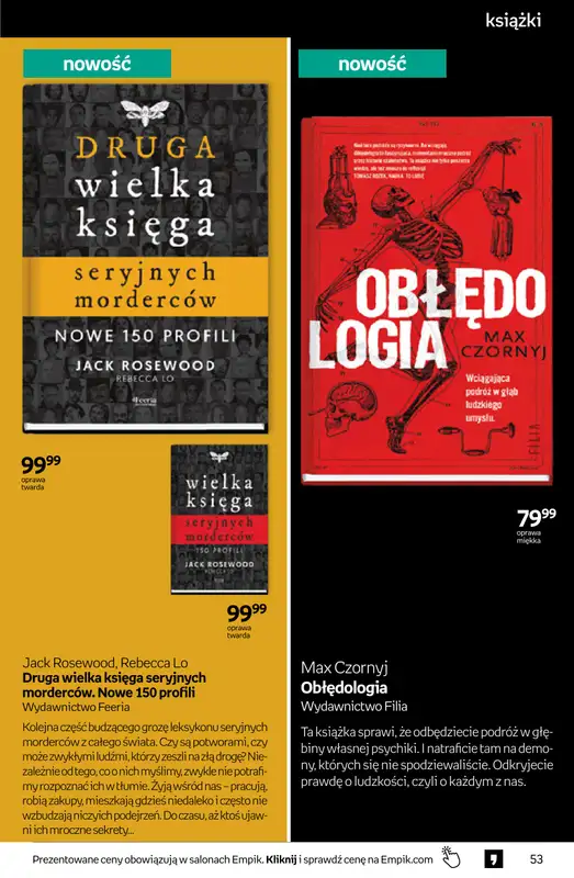 Empik - gazetka promocyjna Tom kultury: książki od środy 28.10 do środy 11.11 - strona 53