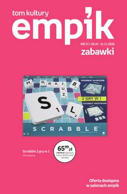 Empik - gazetka promocyjna Tom kultury: zabawki od środy 28.10 do środy 11.11