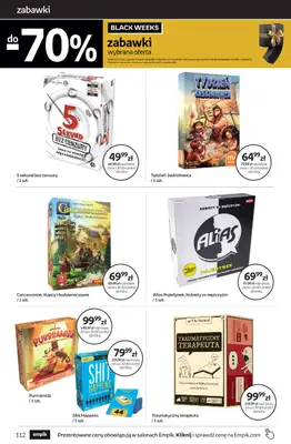 Empik - gazetka promocyjna Tom kultury: zabawki od środy 28.10 do środy 11.11 - strona 6