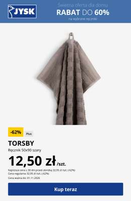 Jysk - gazetka promocyjna Świetna oferta dla domu Rabat do 60% od środy 28.10 do poniedziałku 02.11 - strona 6