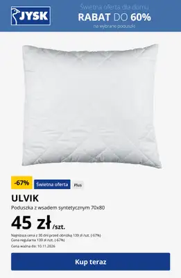 Jysk - gazetka promocyjna Świetna oferta dla domu Rabat do 60% od środy 28.10 do poniedziałku 02.11 - strona 3