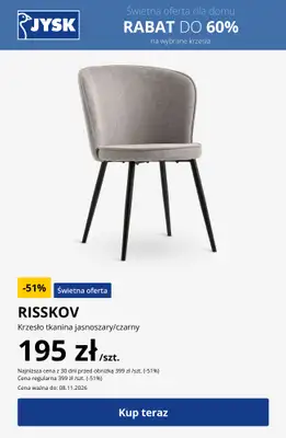 Jysk - gazetka promocyjna Świetna oferta dla domu Rabat do 60% od środy 28.10 do poniedziałku 02.11 - strona 19