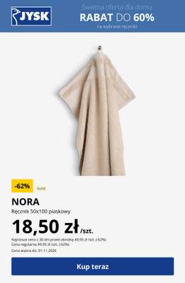 Jysk - gazetka promocyjna Świetna oferta dla domu Rabat do 60% od środy 28.10 do poniedziałku 02.11 - strona 5