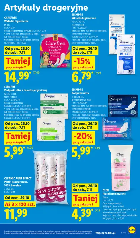 Lidl - gazetka promocyjna Oferta od czwartku od czwartku 29.10 do soboty 31.10 - strona 103