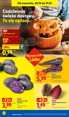 Lidl - gazetka promocyjna Oferta od czwartku od czwartku 29.10 do soboty 31.10 - strona 50