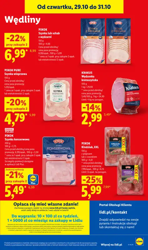 Lidl - gazetka promocyjna Oferta od czwartku od czwartku 29.10 do soboty 31.10 - strona 65