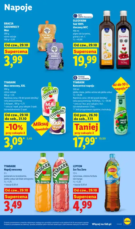 Lidl - gazetka promocyjna Oferta od czwartku od czwartku 29.10 do soboty 31.10 - strona 85