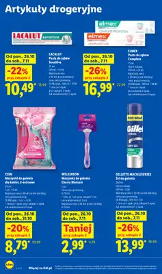 Lidl - gazetka promocyjna Oferta od czwartku od czwartku 29.10 do soboty 31.10 - strona 104