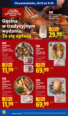 Lidl - gazetka promocyjna Oferta od czwartku od czwartku 29.10 do soboty 31.10 - strona 60