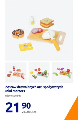 Action - gazetka promocyjna Drewniane zabawki Mini Matters w SUPER CENACH! od piątku 30.10 do wtorku 03.11 - strona 8