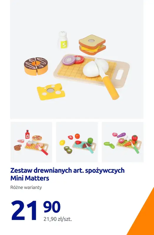 Action - gazetka promocyjna Drewniane zabawki Mini Matters w SUPER CENACH! od piątku 30.10 do wtorku 03.11 - strona 8