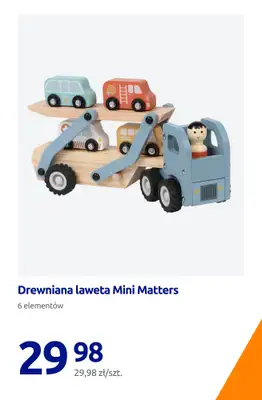 Action - gazetka promocyjna Drewniane zabawki Mini Matters w SUPER CENACH! od piątku 30.10 do wtorku 03.11 - strona 9