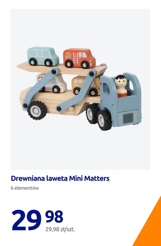 Action - gazetka promocyjna Drewniane zabawki Mini Matters w SUPER CENACH! od piątku 30.10 do wtorku 03.11 - strona 9