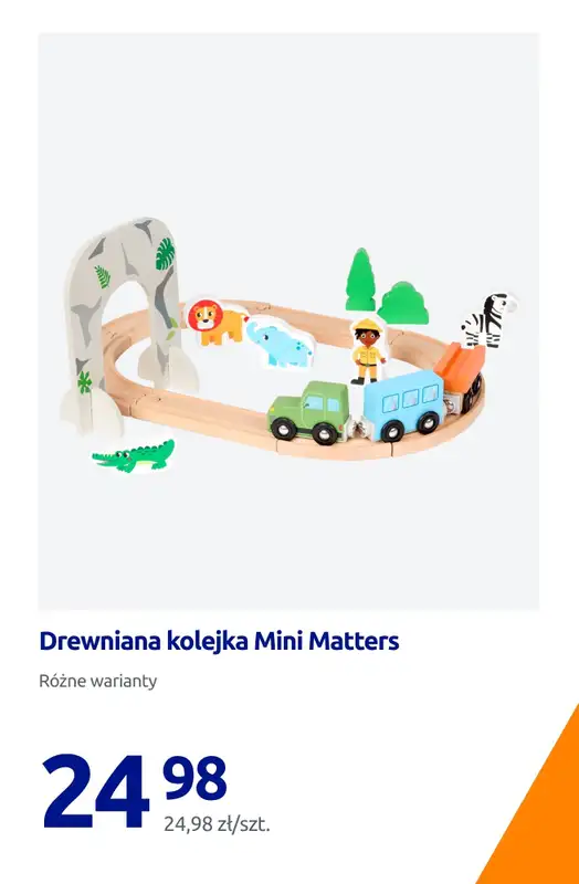 Action - gazetka promocyjna Drewniane zabawki Mini Matters w SUPER CENACH! od piątku 30.10 do wtorku 03.11 - strona 7