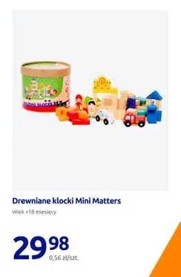 Action - gazetka promocyjna Drewniane zabawki Mini Matters w SUPER CENACH! od piątku 30.10 do wtorku 03.11 - strona 16