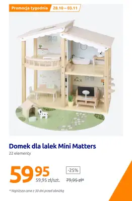 Action - gazetka promocyjna Drewniane zabawki Mini Matters w SUPER CENACH! od piątku 30.10 do wtorku 03.11 - strona 3