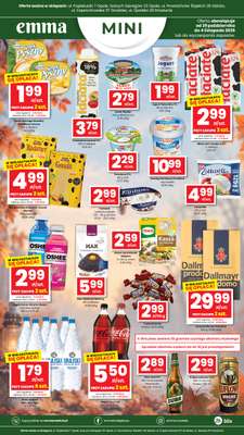 emma MARKET - gazetka promocyjna Oferta spożywcza Emma Mini od czwartku 29.10 do środy 04.11