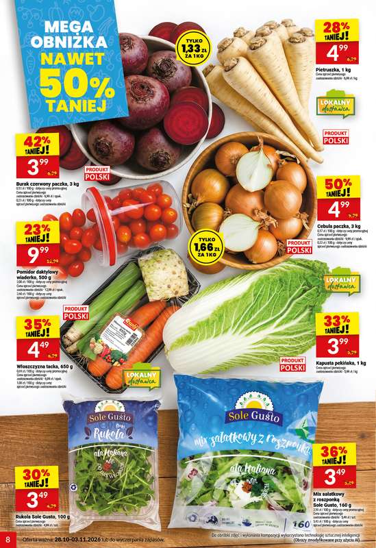 Twój Market - gazetka promocyjna Gazetka od środy 28.10 do wtorku 03.11 - strona 8
