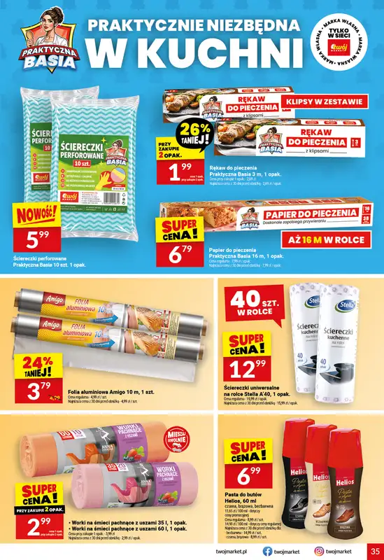 Twój Market - gazetka promocyjna Gazetka od środy 28.10 do wtorku 03.11 - strona 35