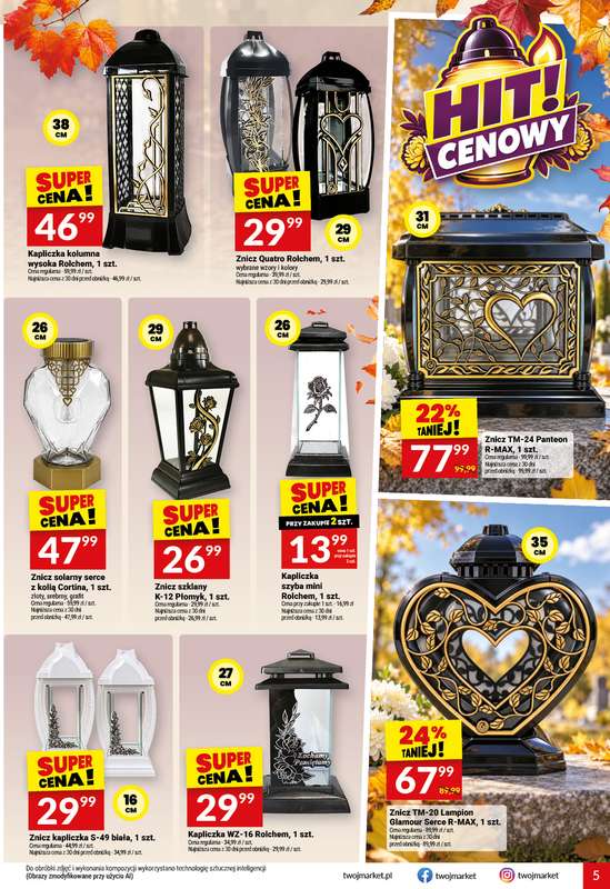 Twój Market - gazetka promocyjna Gazetka od środy 28.10 do wtorku 03.11 - strona 5
