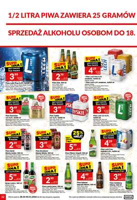 Twój Market - gazetka promocyjna Gazetka od środy 28.10 do wtorku 03.11 - strona 32
