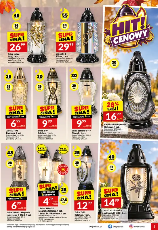 Twój Market - gazetka promocyjna Gazetka od środy 28.10 do wtorku 03.11 - strona 3