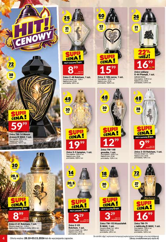 Twój Market - gazetka promocyjna Gazetka od środy 28.10 do wtorku 03.11 - strona 4
