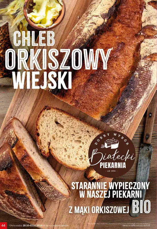 Twój Market - gazetka promocyjna Gazetka od środy 28.10 do wtorku 03.11 - strona 44