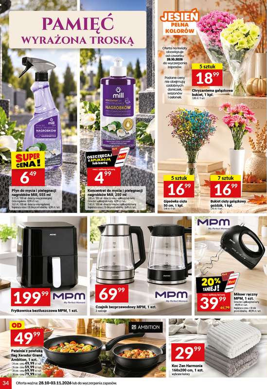 Twój Market - gazetka promocyjna Gazetka od środy 28.10 do wtorku 03.11 - strona 34
