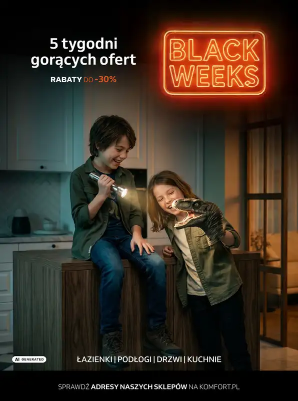 Komfort - gazetka promocyjna Gazetka od środy 28.10 do wtorku 01.12 - strona 50
