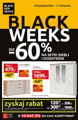Black Red White - gazetka promocyjna Gazetka od czwartku 29.10 do środy 11.11