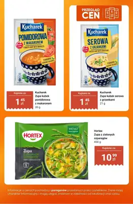 Dino - gazetka promocyjna Produkty na jesienną zupę - przegląd cen od czwartku 29.10 do wtorku 03.11 - strona 12