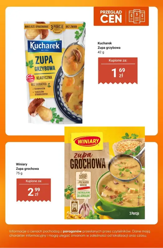 Dino - gazetka promocyjna Produkty na jesienną zupę - przegląd cen od czwartku 29.10 do wtorku 03.11 - strona 9