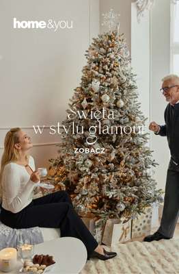 home&you - gazetka promocyjna Święta w stylu glamour od środy 28.10 do środy 04.11