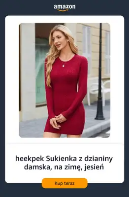 Amazon - gazetka promocyjna Moda jesienna - ciepłe ubrania i akcesoria od czwartku 29.10  - strona 4