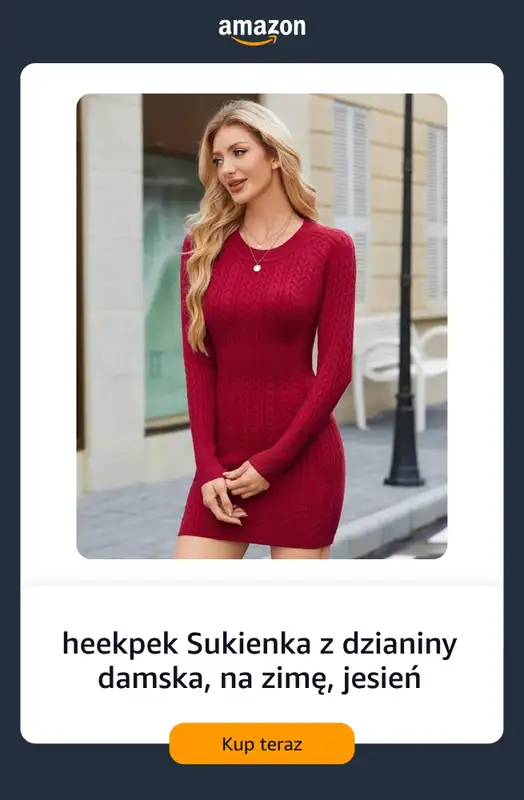 Amazon - gazetka promocyjna Moda jesienna - ciepłe ubrania i akcesoria od czwartku 29.10  - strona 4