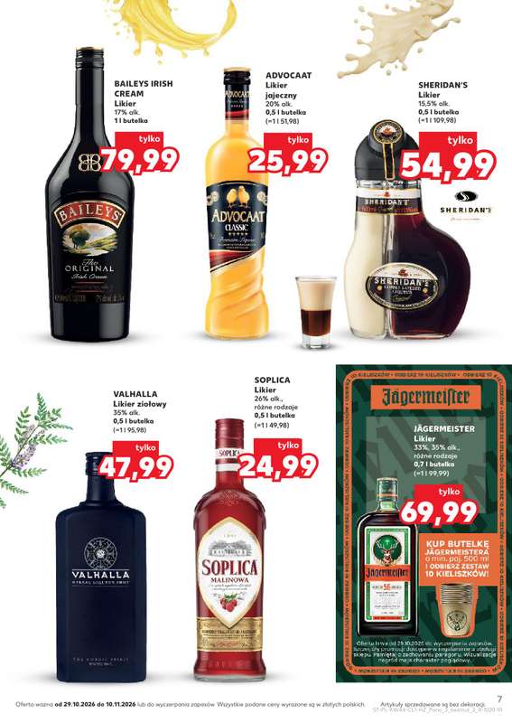 Kaufland - gazetka promocyjna Barek Kauflandu od czwartku 29.10 do wtorku 10.11 - strona 7