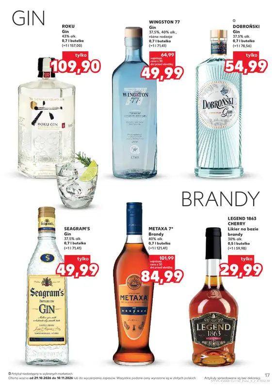 Kaufland - gazetka promocyjna Barek Kauflandu od czwartku 29.10 do wtorku 10.11 - strona 17