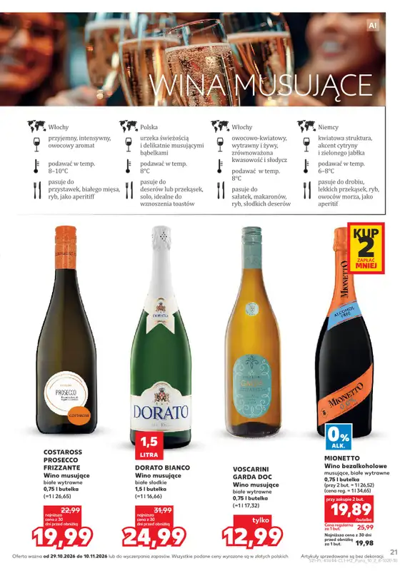 Kaufland - gazetka promocyjna Barek Kauflandu od czwartku 29.10 do wtorku 10.11 - strona 21