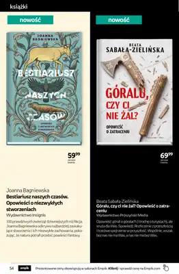 Empik - gazetka promocyjna Tom kultury: książki od środy 28.10 do środy 11.11 - strona 54