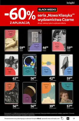 Empik - gazetka promocyjna Tom kultury: książki od środy 28.10 do środy 11.11 - strona 19