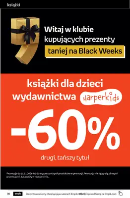 Empik - gazetka promocyjna Tom kultury: książki od środy 28.10 do środy 11.11 - strona 90