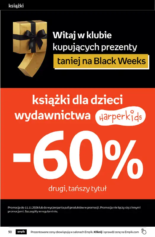 Empik - gazetka promocyjna Tom kultury: książki od środy 28.10 do środy 11.11 - strona 90