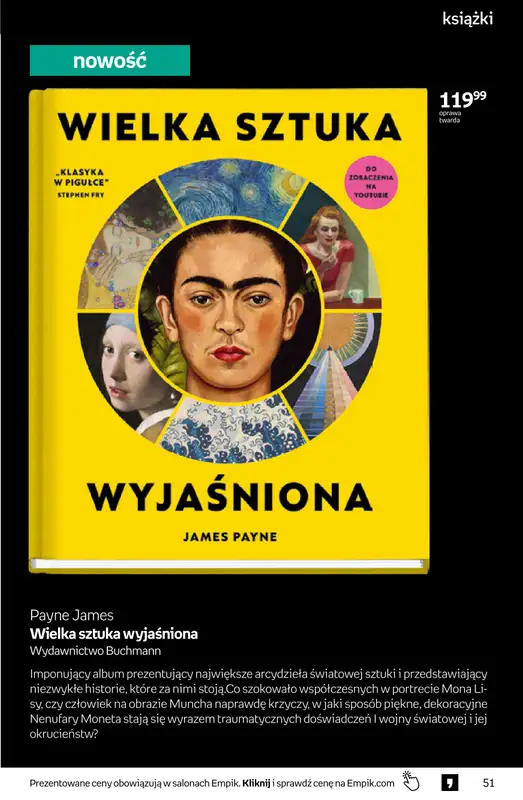 Empik - gazetka promocyjna Tom kultury: książki od środy 28.10 do środy 11.11 - strona 51