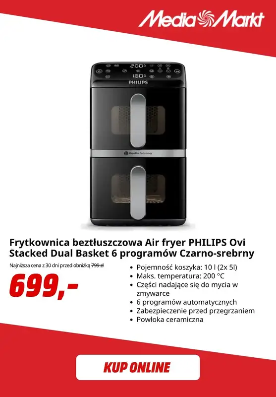 Media Markt - gazetka promocyjna Air fryery - promocje i okazje od środy 28.10 do czwartku 05.11 - strona 8