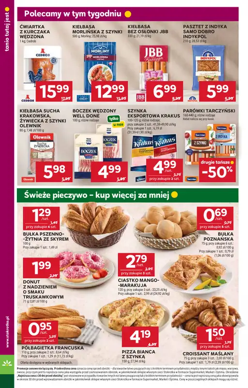 Stokrotka - gazetka promocyjna Gazetka Supermarket od czwartku 29.10 do środy 04.11 - strona 21