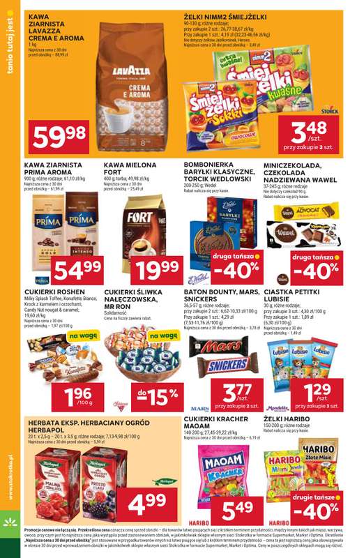 Stokrotka - gazetka promocyjna Gazetka Supermarket od czwartku 29.10 do środy 04.11 - strona 35