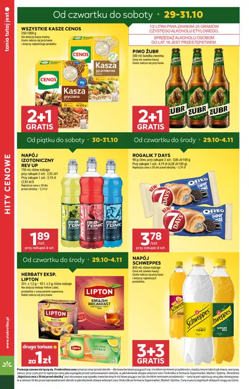 Stokrotka - gazetka promocyjna Gazetka Supermarket od czwartku 29.10 do środy 04.11 - strona 3